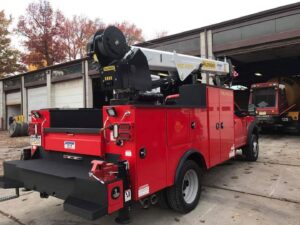 Red truck